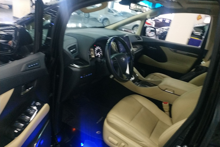 丰田 威尔法 2021款 皇冠 双擎 2.5L HV至尊版中控内饰19