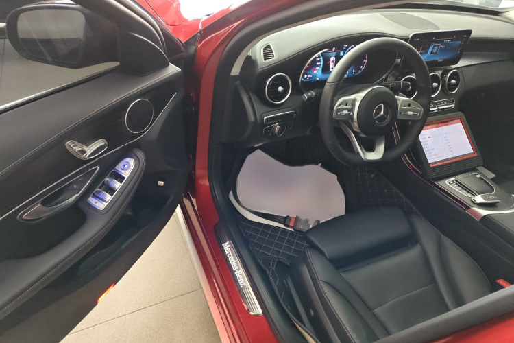 奔驰C级 2021款 C 200 L 时尚型运动版中控内饰7003