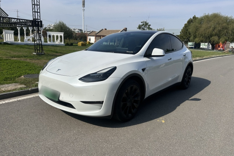 特斯拉 Model Y 2021款 长续航全轮驱动版车身外观1