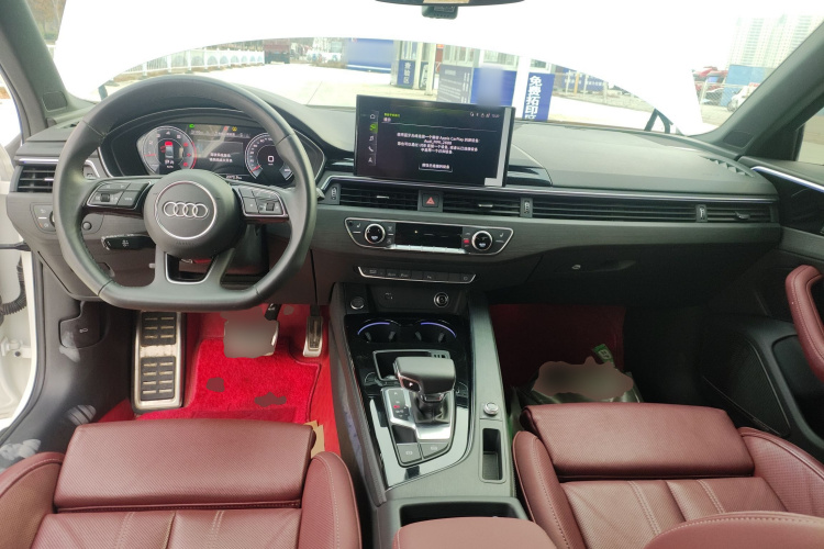 奥迪A4L 2023款 40 TFSI Bang&Olufsen 星夜版中控内饰7002