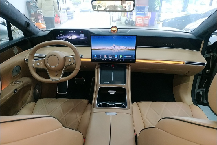 鸿蒙智行 享界S9 2024款 纯电 Ultra 四驱旗舰版中控内饰7002