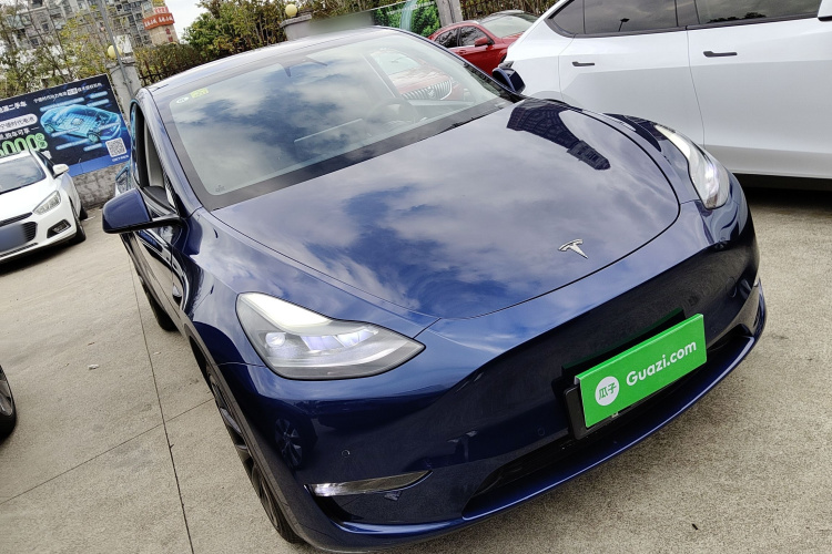 特斯拉 Model Y 2021款 长续航全轮驱动版 3D7车身外观3