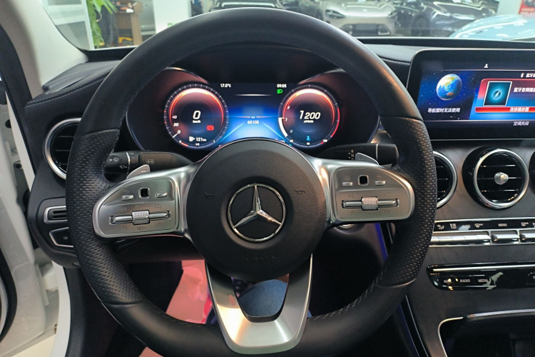 奔驰C级 2021款 C 200 L 时尚型运动版中控内饰13