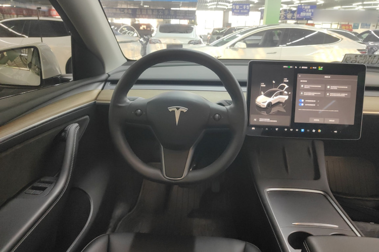 特斯拉 Model Y 2022款 改款 长续航全轮驱动版中控内饰13