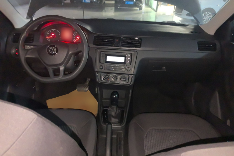 大众 桑塔纳 2021款 1.5L 自动风尚版中控内饰7002