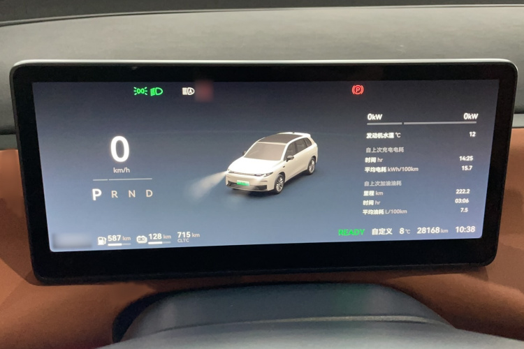 零跑汽车 零跑C10 2024款 210智享版中控内饰7007