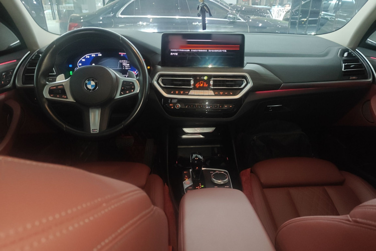 宝马X3 2022款 xDrive30i 领先型 M曜夜套装中控内饰12