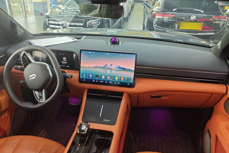 鸿蒙智行 问界M7 2024款 1.5T 四驱Plus版 5座中控内饰7002