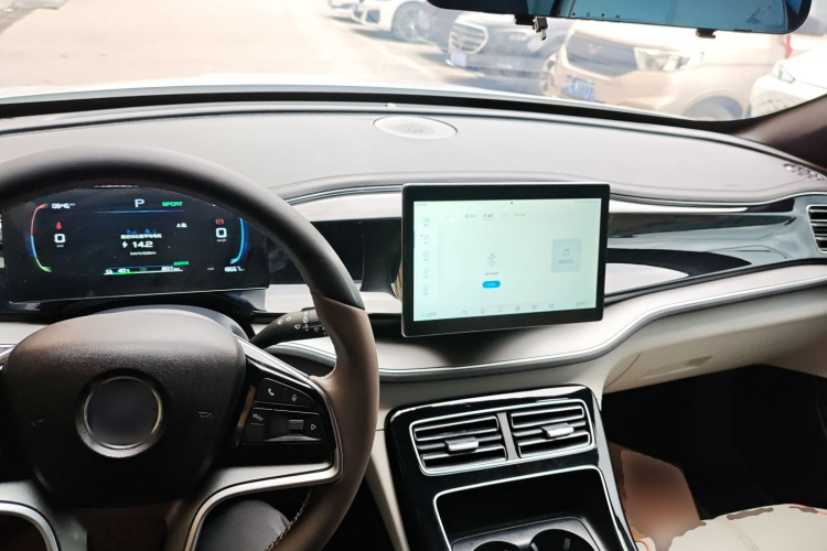 比亚迪 秦PLUS 2023款 冠军版 EV 510KM领先型中控内饰12