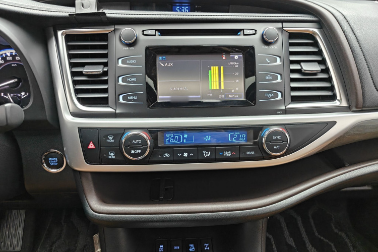 丰田 汉兰达 2018款 2.0T 四驱骑士版 7座 国VI局部细节16