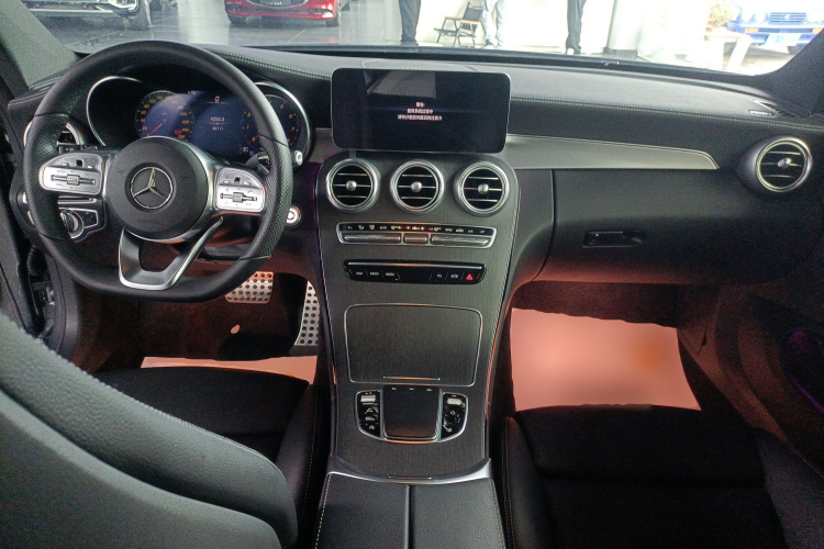 奔驰C级(进口) 2021款 C 260 轿跑车中控内饰7002