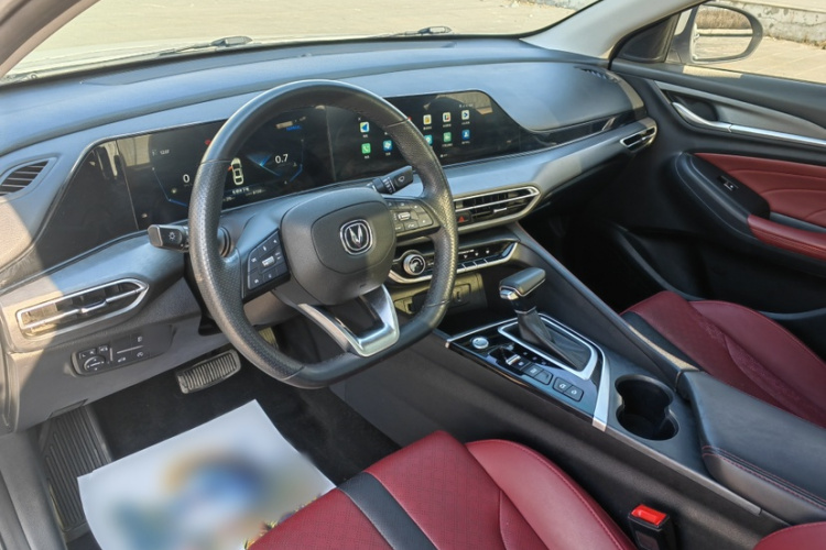 长安 逸动 2021款 PLUS 蓝鲸NE 1.4T GDI DCT旗舰型中控内饰7004