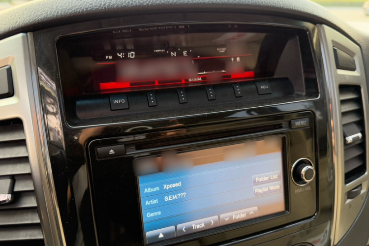 三菱 帕杰罗（平行进口）局部细节9004