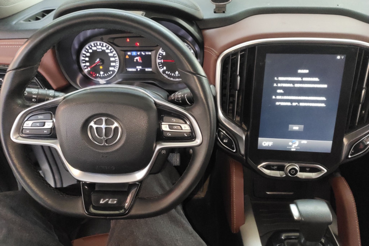 中华V6 2018款 1.5T 自动尊贵型中控内饰7002