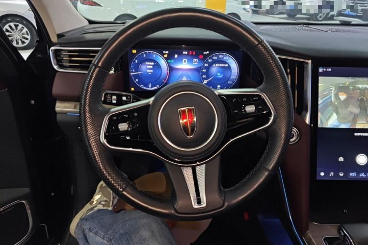 红旗HS7 2023款 2.0T 自动四驱旗领版 六座局部细节13