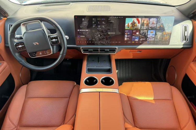 理想汽车 理想L9 2022款 Max中控内饰7002