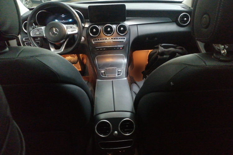 奔驰C级 2021款 C 200 L 时尚型运动版中控内饰12