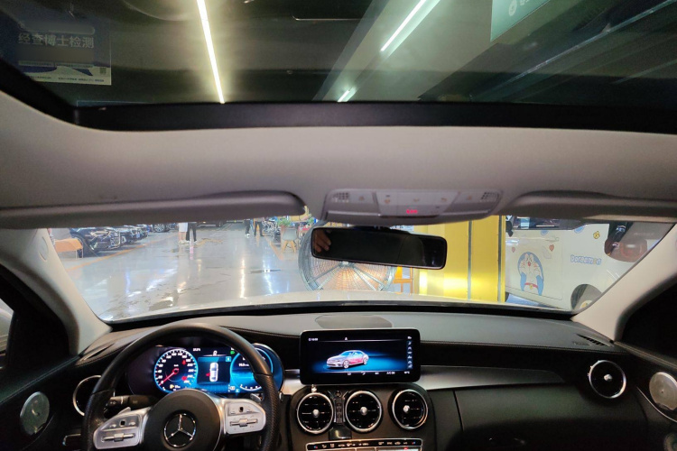 奔驰C级 2021款 C 200 L 时尚型运动版局部细节22