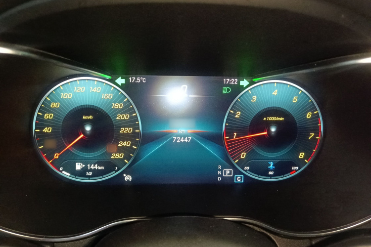 奔驰C级 2020款 C 200 L 时尚型运动版局部细节14