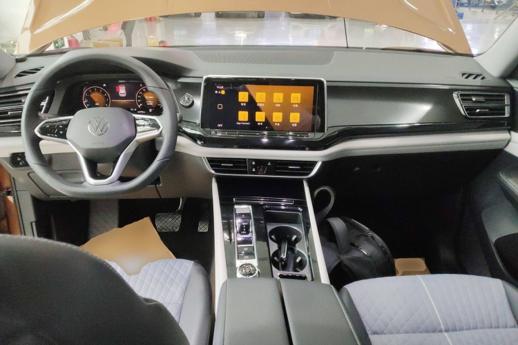大众 途昂 2021款 380TSI 四驱豪华版中控内饰7002