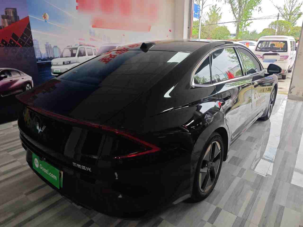 车辆右后45度视角