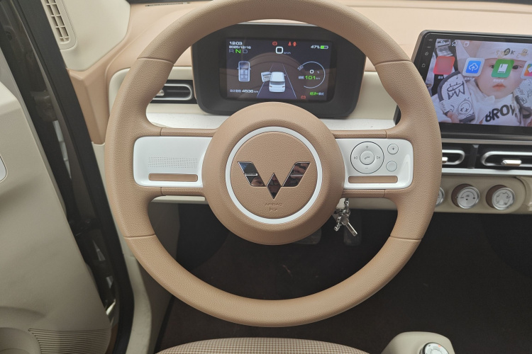 五菱汽车 宏光MINIEV 2024款 第三代 215km 青春版中控内饰13