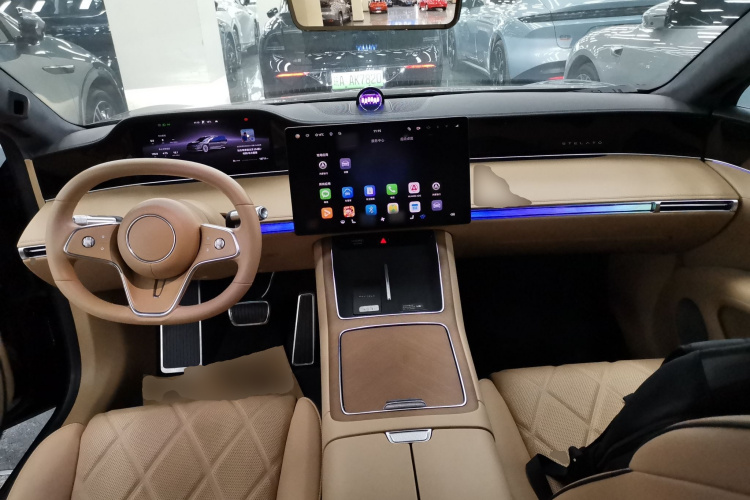 鸿蒙智行 享界S9 2024款 纯电 Ultra 四驱旗舰版中控内饰7002