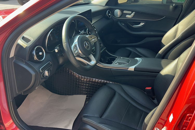 奔驰C级 2021款 C 260 L 运动星耀臻藏版中控内饰7004