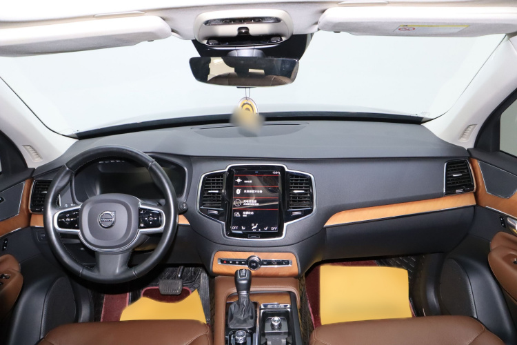 沃尔沃XC90 2020款 改款 T6 智逸豪华版 7座中控内饰7003