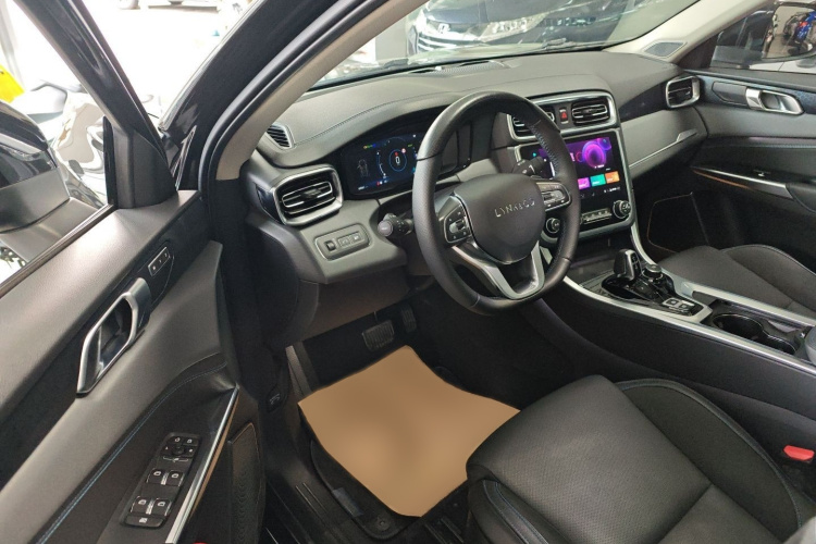 领克01 EM-P 2019款 1.5T PHEV 劲Pro 国VI中控内饰7003