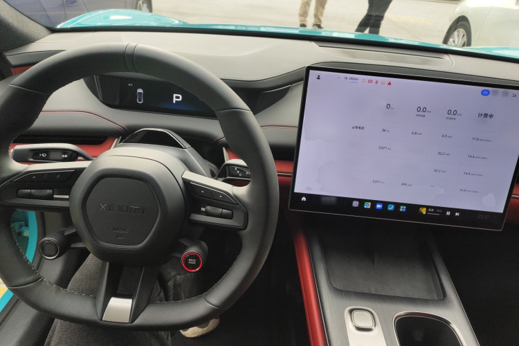 小米汽车 小米SU7 2024款 后驱长续航智驾版中控内饰7002