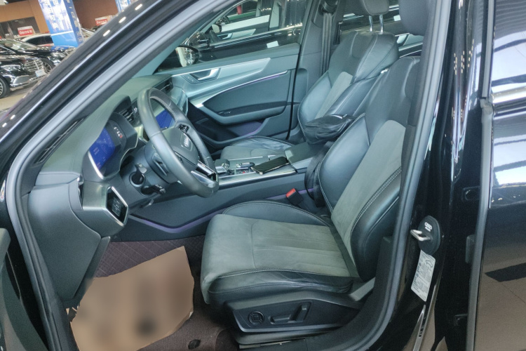 奥迪A6L 2021款 45 TFSI 臻选动感型中控内饰19