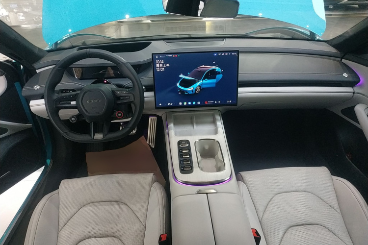 小米汽车 小米SU7 2024款 四驱超长续航高阶智驾Max版中控内饰7002