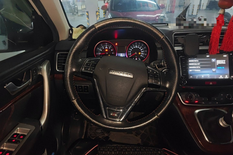 哈弗H6 2017款 红标 运动版 1.5T 手动两驱精英型中控内饰13