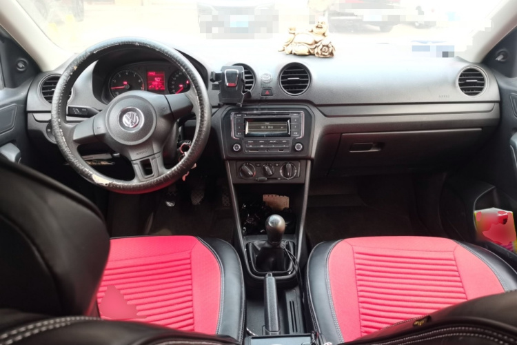 大众 捷达 2015款 质惠版 1.6L 手动时尚型中控内饰12