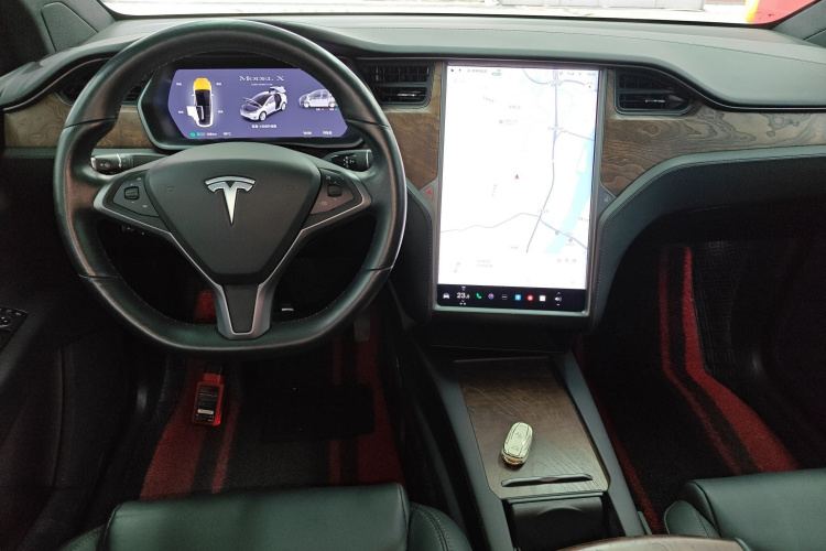 特斯拉 Model X 2020款 长续航升级版中控内饰7002