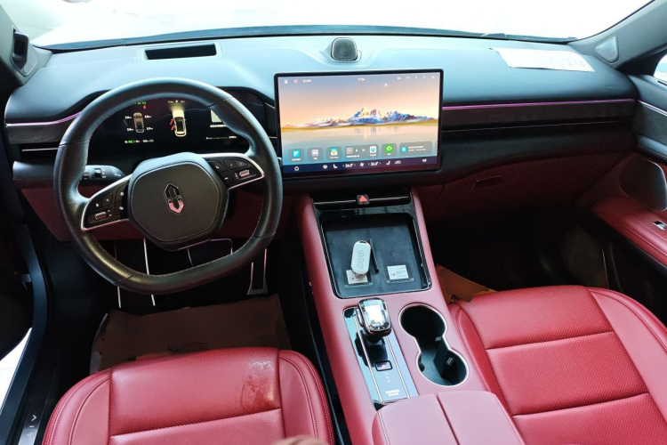 鸿蒙智行 问界M5 2022款 纯电四驱性能版中控内饰12