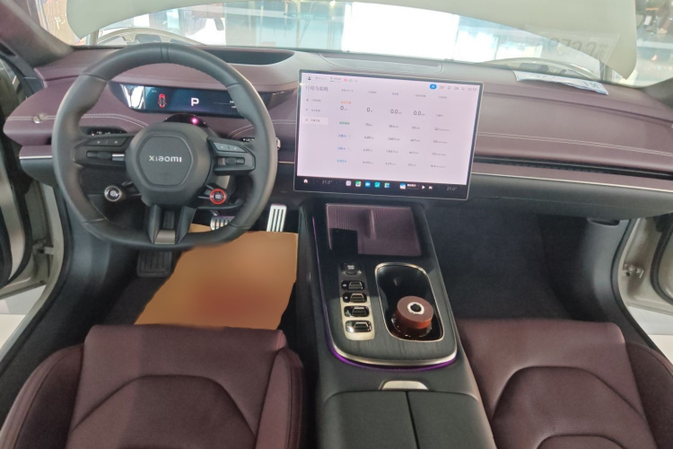 小米汽车 小米SU7 2024款 四驱超长续航高阶智驾Max版中控内饰7002