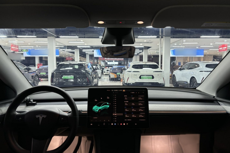 特斯拉 Model Y 2023款 长续航全轮驱动版中控内饰7003