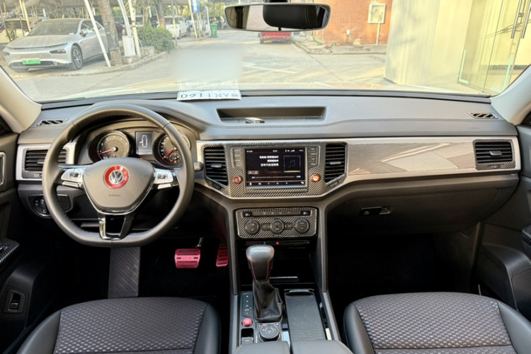 大众 途昂 2017款 380TSI 四驱舒适版中控内饰7001