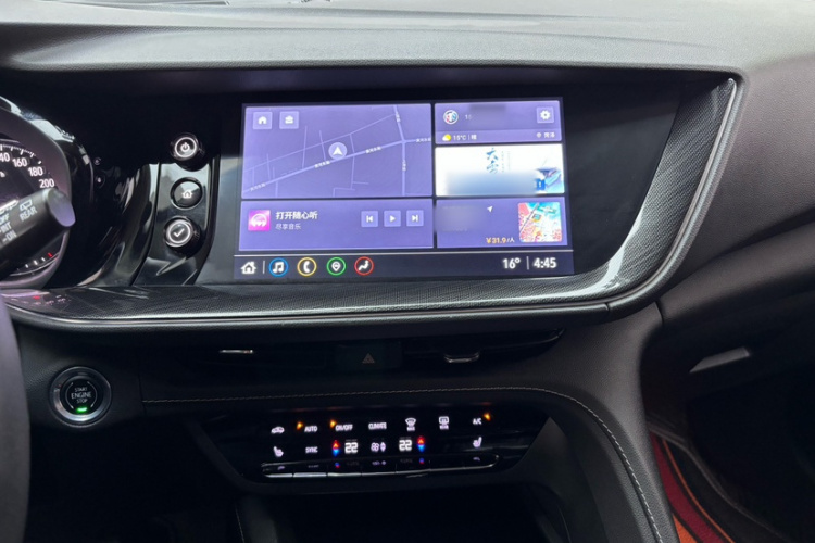别克 2021款 昂科威Plus 652T 五座豪华型中控内饰7007