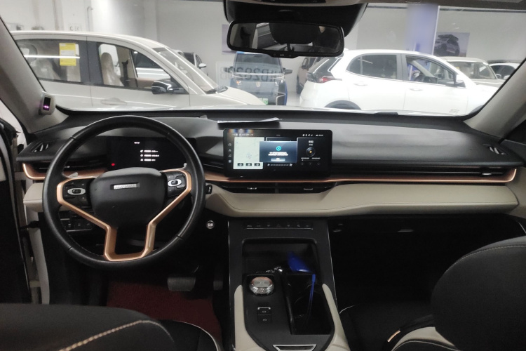 哈弗H6 2021款 第三代 2.0T 自动四驱Supreme+中控内饰7002