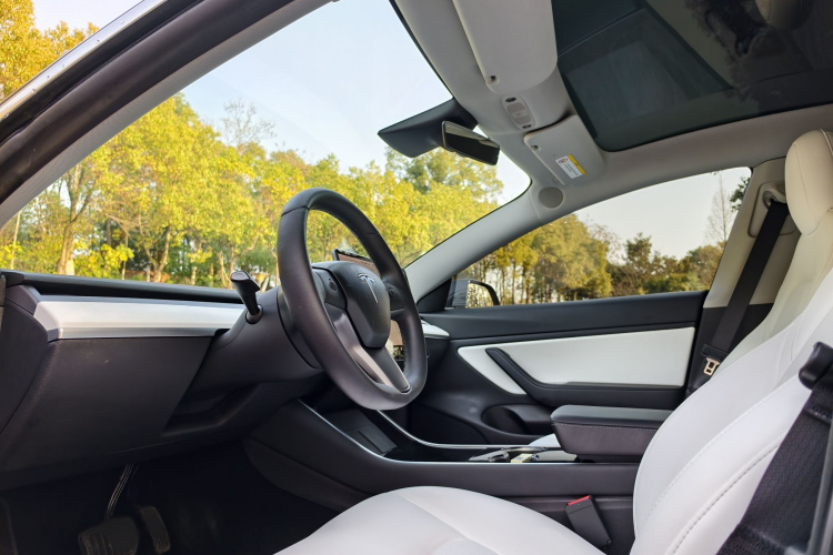 特斯拉 Model 3 2020款 长续航后轮驱动版中控内饰7001