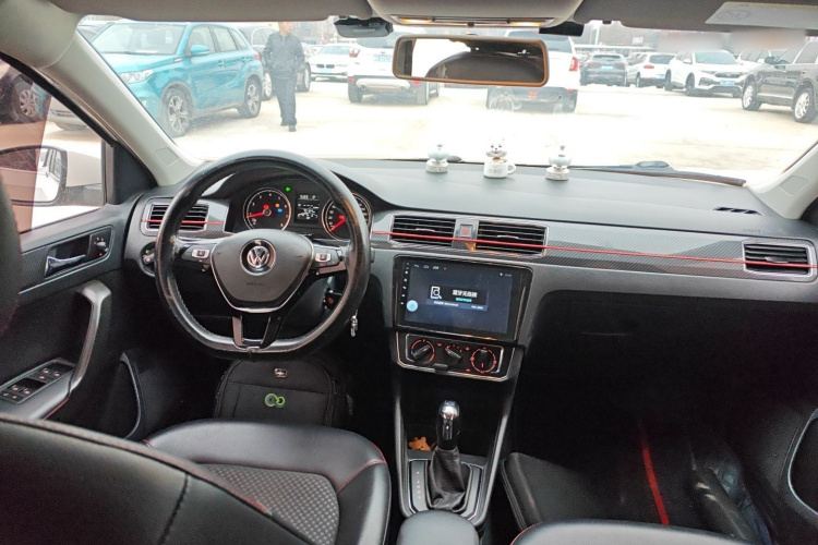 大众 桑塔纳 2017款 浩纳 1.6L 自动舒适版中控内饰12