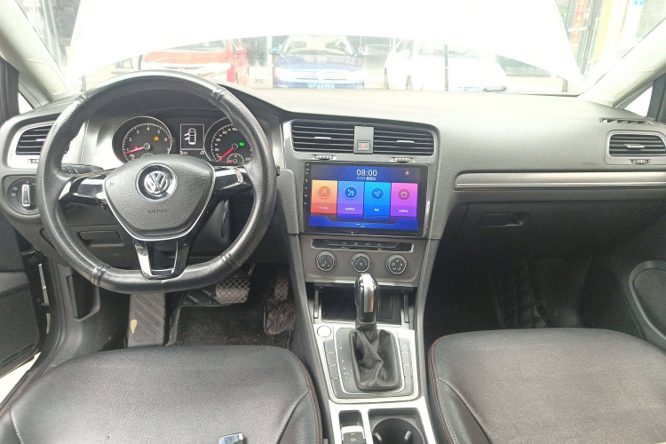 大众 高尔夫 2014款 1.4TSI 自动舒适型中控内饰12