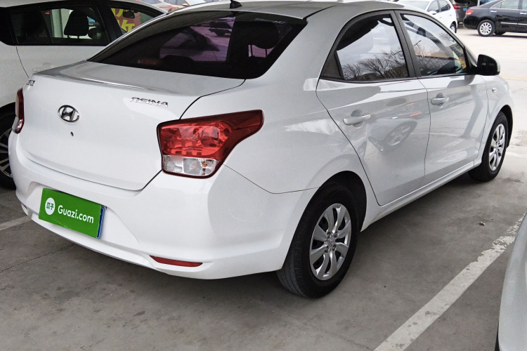 现代 瑞纳 2017款 1.4L 手动焕新版 国VI车身外观6005