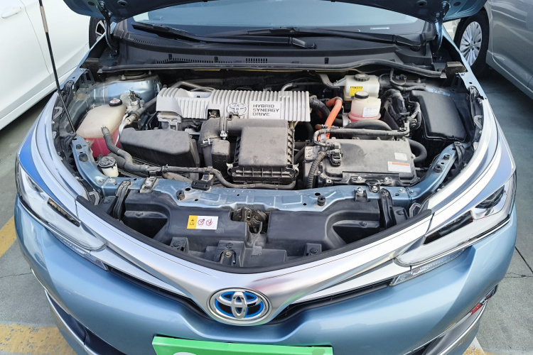 丰田 卡罗拉 2017款 改款双擎 1.8L E-CVT精英版机舱底盘24