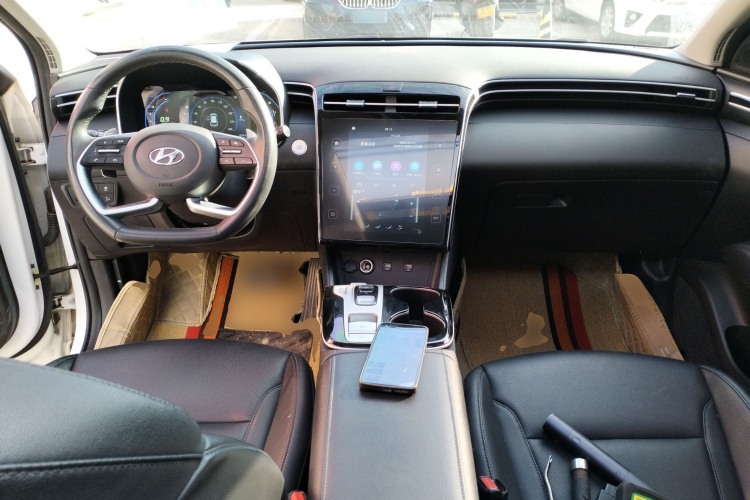 现代 2023款 途胜L 1.5T 自动两驱GLX精英版中控内饰12