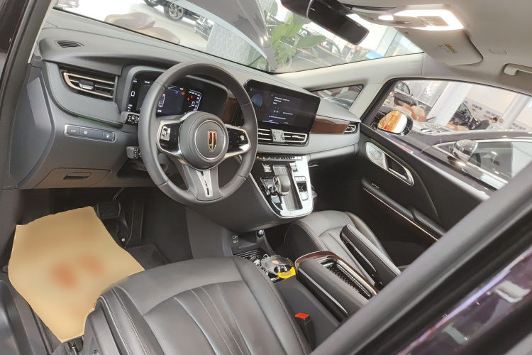 红旗HQ9 PHEV 2024款 2.0T 四驱豪华版中控内饰7002