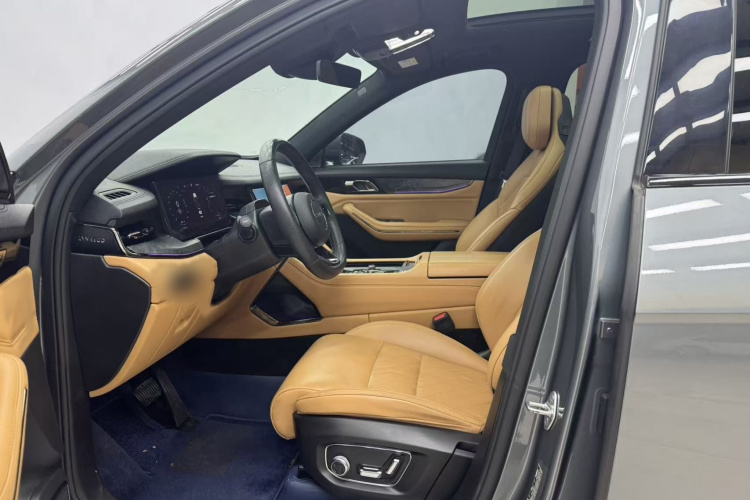 领克09 2021款 2.0T Ultra 六座中控内饰7002